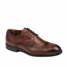 Scarpe eleganti uomo 892m in cognac (taglie grandi)