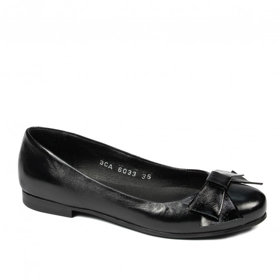 Ballerine donna 6033 nero combinato