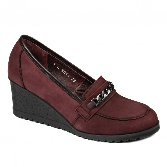 Scarpe casual da donna 6011 bufo bordeaux