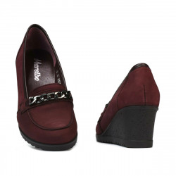 Scarpe casual da donna 6011 bufo bordeaux