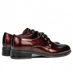 Scarpe casual donna 6020 vernice bordeaux