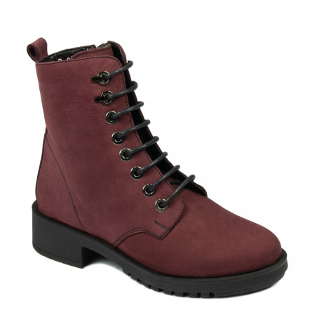 Stivaletti donna 3336 bufo bordeaux