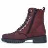 Stivaletti donna 3336 bufo bordeaux