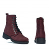 Stivaletti donna 3336 bufo bordeaux