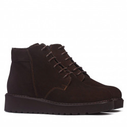 Stivaletti donna 3335 bufo caffè