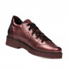 Scarpe casual donna 6026 bordeaux perlato combinato