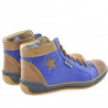 Stivaletti donna 3274 indaco+marrone