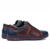 Scarpe sportive uomo 849 indaco+bordeaux