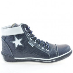 Stivali donna 3274 indaco+bianco