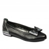 Ballerine donna 6014 nero combinato