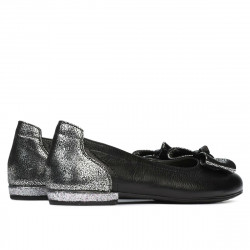 Ballerine donna 6014 nero combinato
