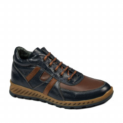 Scarponi uomo 4120 indaco+marrone