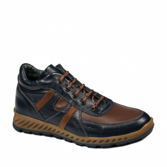 Scarponi uomo 4120 indaco+marrone