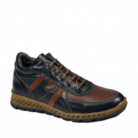 Scarponi uomo 4120 indaco+marrone