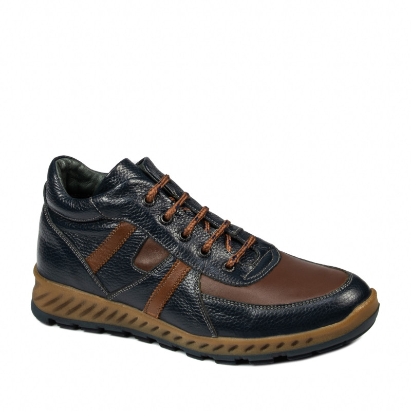 Scarponi uomo 4120 indaco+marrone