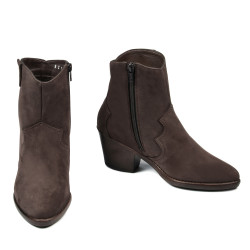 Stivaletti donna 3367 bufo caffè 01