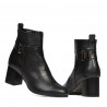 Stivaletti donna 1175 nero elit