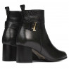 Stivaletti donna 1175 nero elit