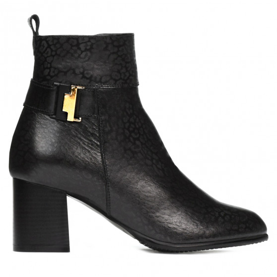 Stivaletti donna 1175 nero elit