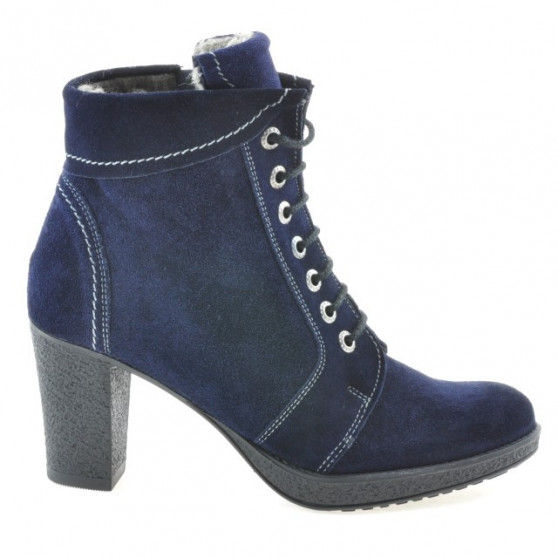 Stivaletti donna 3231 indaco velour