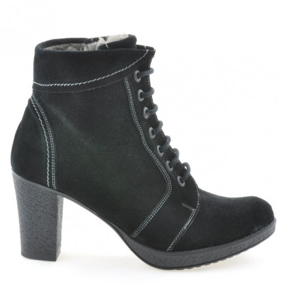 Stivaletti donna 3231 nero velluto