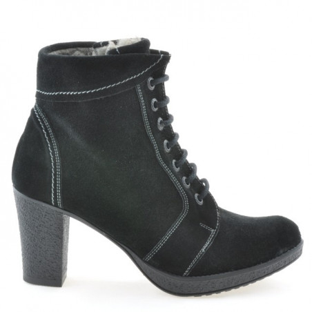 Stivaletti donna 3231 nero velluto