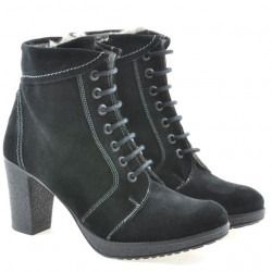 Stivaletti donna 3231 nero velluto