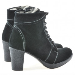 Stivaletti donna 3231 nero velluto