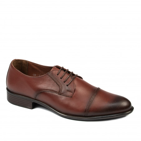Scarpe eleganti uomo 838 a cognac