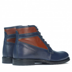 Stivali uomo 4114 indaco combinato
