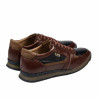 Scarpe sportive uomo 833 marrone+indaco