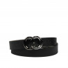 Cintura donna 37m nero pressato