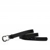 Cintura donna 37m nero pressato