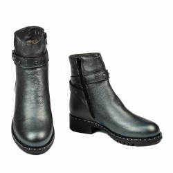 Stivaletti donna 3338 grigio perla