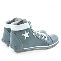 Stivali donna 3274 grigio+bianco