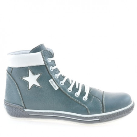 Stivali donna 3274 grigio+bianco
