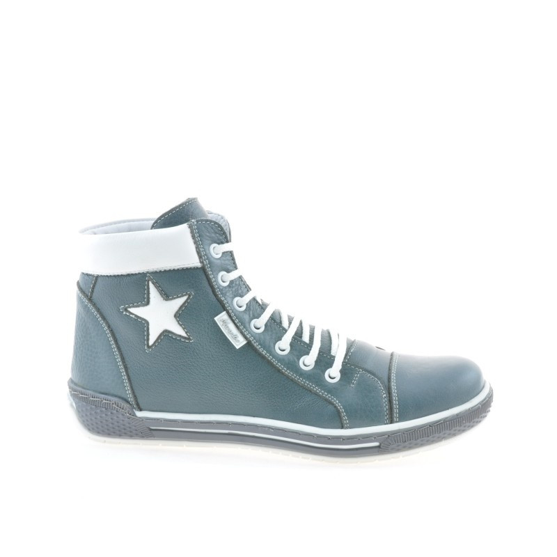 Stivali donna 3274 grigio+bianco