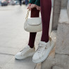 Scarpe sportive donna 6077 beige combinate lifestyle