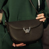 Borsa da donna a spalla 035g 01 nero combinato