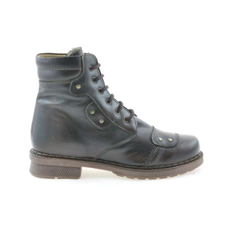 Stivaletti donna 280-2 a marrone
