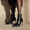 Stivaletti con tacco donna 1400 nero lifestyle