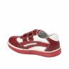 Scarpe per bambini piccoli 16-1c rosso+bianco