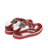 Scarpe per bambini piccoli 16-1c rosso+bianco