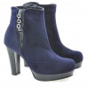 Stivaletti donna 1138 indigo antilope combinato
