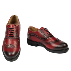 Scarpe casual donna 683 a rosso