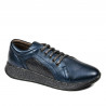 Scarpe sportive/casual donna 6010 indaco madreperlato combinato
