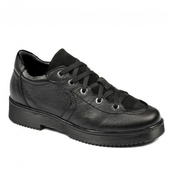 Scarpe casual donna 6026 nero combinato