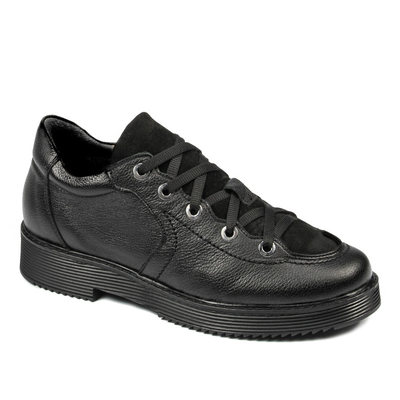 Scarpe casual donna 6026 nero combinato