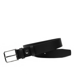 Cintura uomo 70b nero opaco