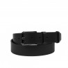 Cintura uomo 70b nero opaco